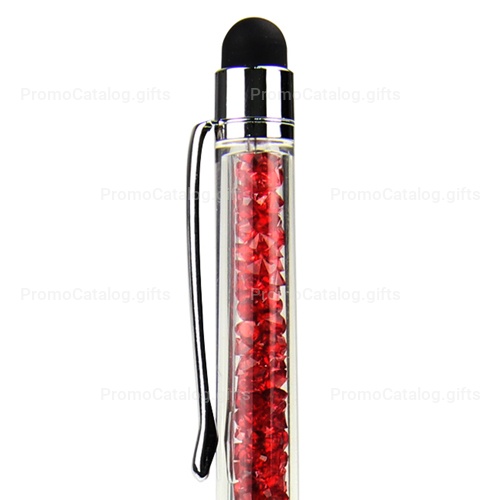 2-In-1 Crystal Rhinestones Stylus Pen
