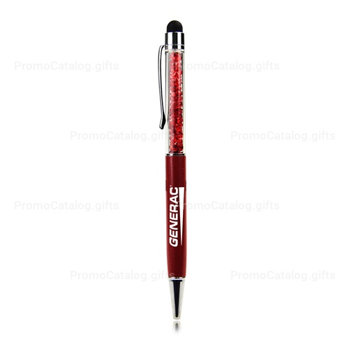 2-In-1 Crystal Rhinestones Stylus Pen