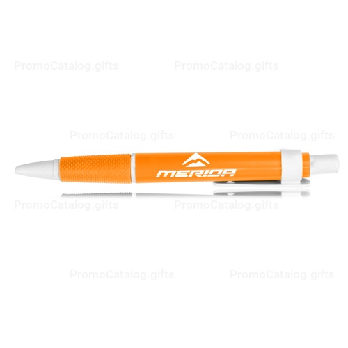 Retractable Textured Grip Ballpoint Pen