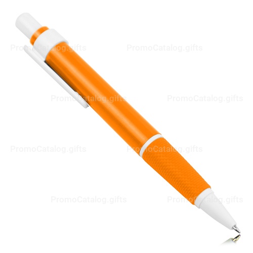 Retractable Textured Grip Ballpoint Pen