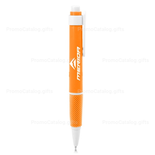 Retractable Textured Grip Ballpoint Pen