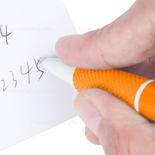 Retractable Textured Grip Ballpoint Pen