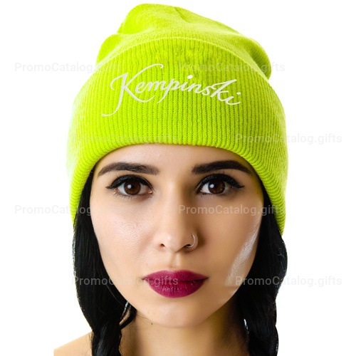 Unisex Knitted Acrylic Beanie