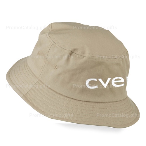 Cotton Polyester Blend Twill Bucket Hat
