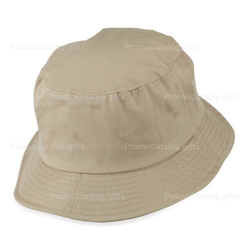 Cotton Polyester Blend Twill Bucket Hat