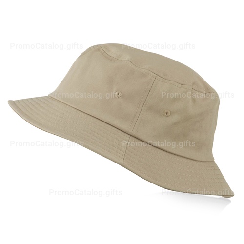 Cotton Polyester Blend Twill Bucket Hat