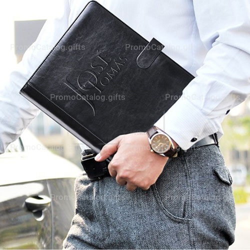 Multifunction Executive Leather Portfolio