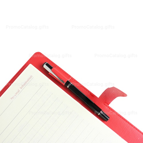 Loose-Leaf Leather Notebook