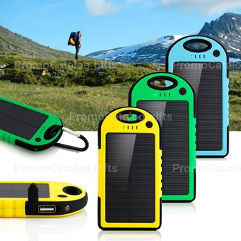 5000mAh Solar Charger Power Bank