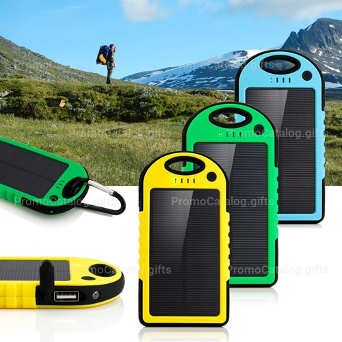 5000mAh Solar Charger Power Bank
