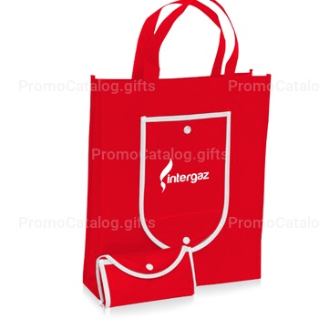 Rolling Non-Woven Foldable Tote Bag