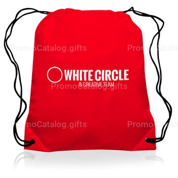 210D Polyester Custom Drawstring Backpack