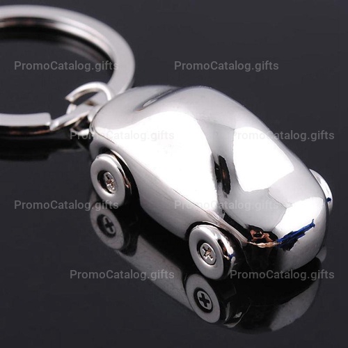 Metal Car Shaped Keychain
