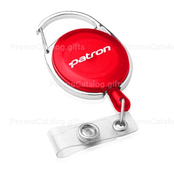 Premium Badge Reel With Metal Clip