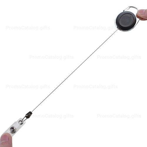Premium Badge Reel With Metal Clip