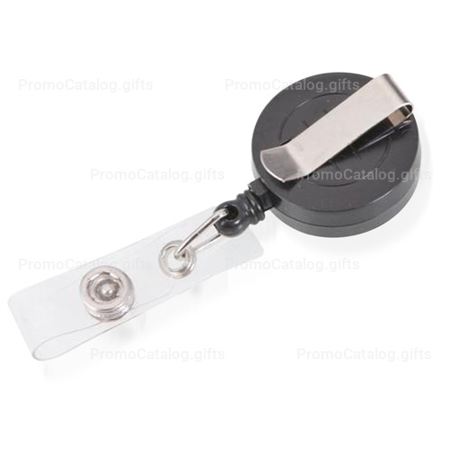 Round Retractable ID Card Badges Holder