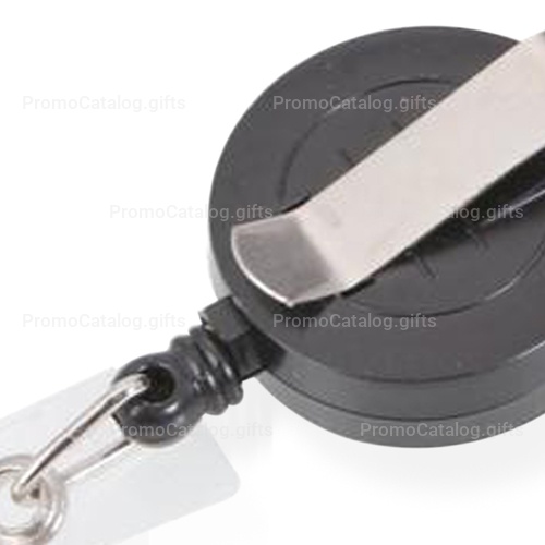 Round Retractable ID Card Badges Holder
