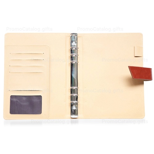Leather Cover Jotter With 80 Sheet Paper