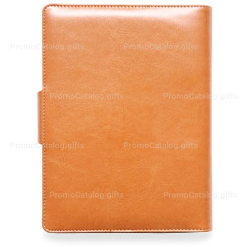 Leather Cover Jotter With 80 Sheet Paper
