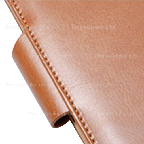 Leather Cover Jotter With 80 Sheet Paper
