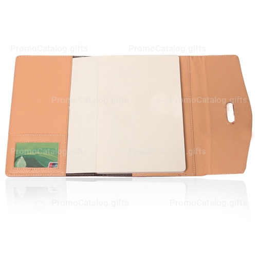 Triple Fold Leather Executive Jotter