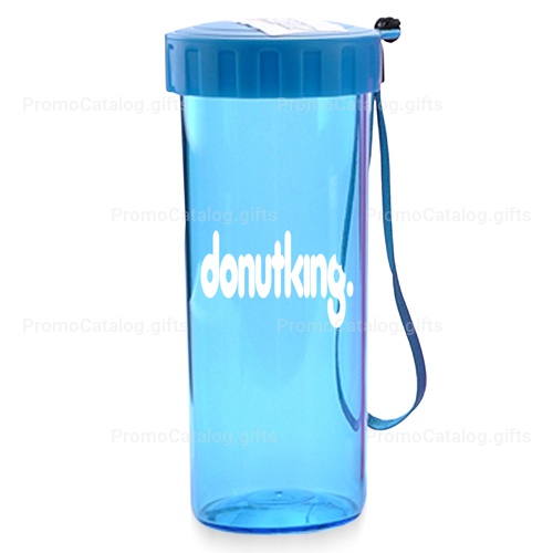 Transparent Water Bottle With Wrist Strap