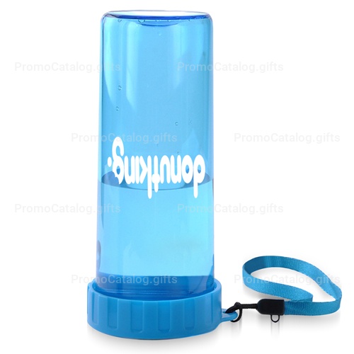Transparent Water Bottle With Wrist Strap