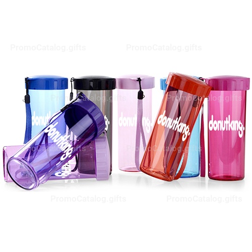 Transparent Water Bottle With Wrist Strap