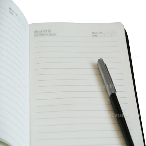 Leather Hardcover Business Notebook