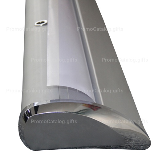 Wide Bottom Aluminum Retractable Roll-Up Banner