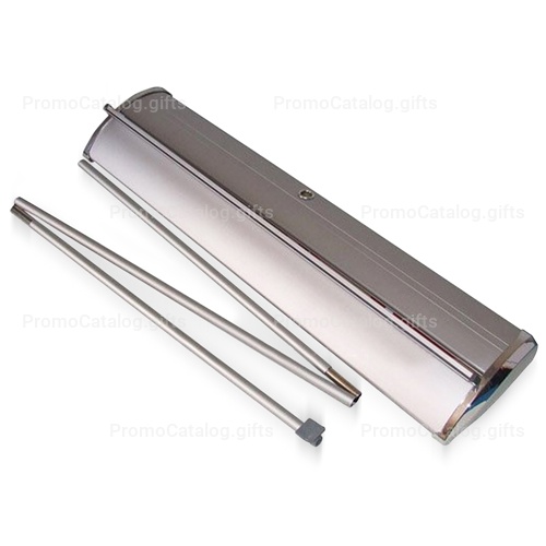 Wide Bottom Aluminum Retractable Roll-Up Banner
