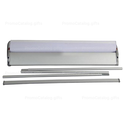 Wide Bottom Aluminum Retractable Roll-Up Banner