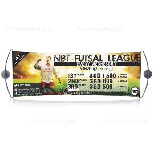 Retractable Hand-Held Scroll Banner
