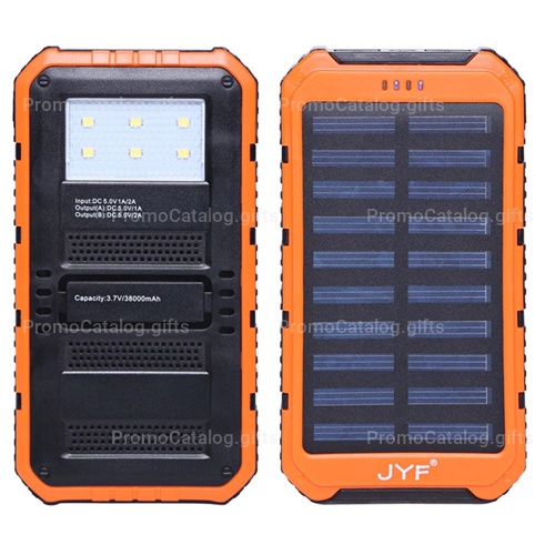 20000mAh Dual USB Solar Power Bank