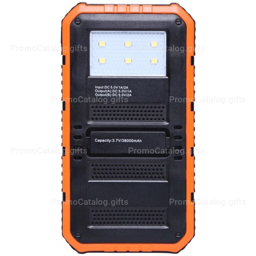20000mAh Dual USB Solar Power Bank