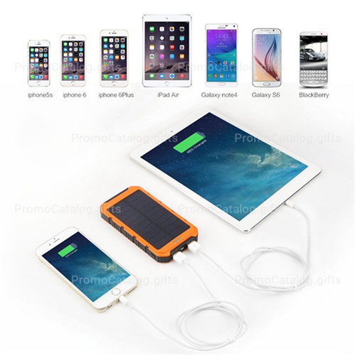 20000mAh Dual USB Solar Power Bank