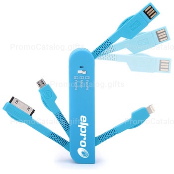 Army Knife Shape 3 In 1 Charger Cable