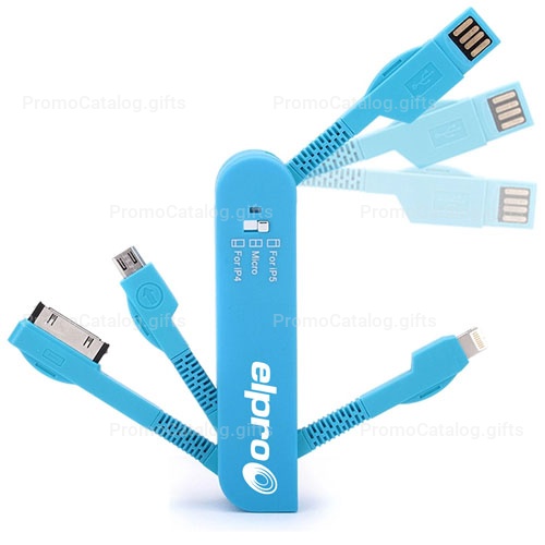Army Knife Shape 3 In 1 Charger Cable