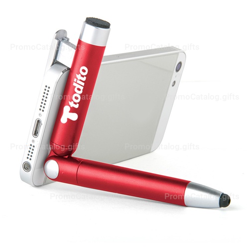 Stylus Pen Holder With Screen Cleaner