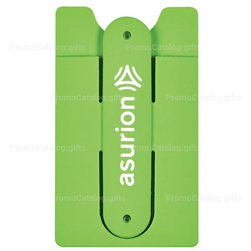 2 In 1 Silicone Mobile Wallet With Stand