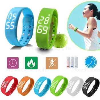 LED Digital USB Sports Wrist Watch
