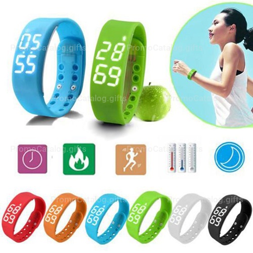 LED Digital USB Sports Wrist Watch