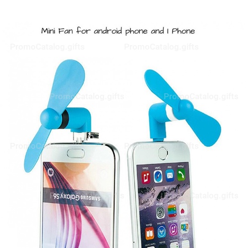 iPhone Android Lightning Micro Mini USB Fan