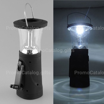 Solar Power 6 LED Hand-Up Lantern Lamp