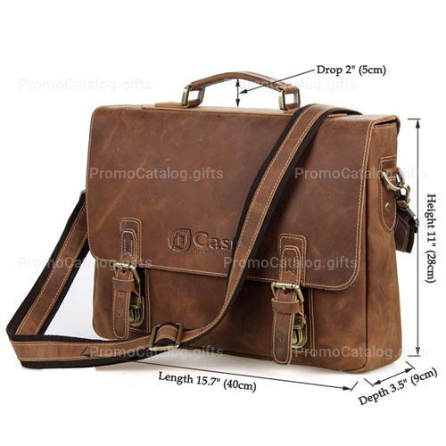 Maxwell Vintage horsehide Leather Laptop Bag