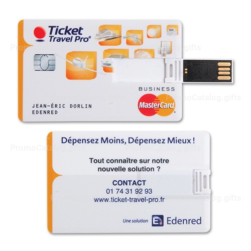 2GB Credit Card USB Flash Drive