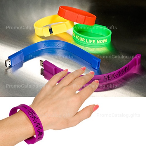 2GB Wristband USB Flash Drive