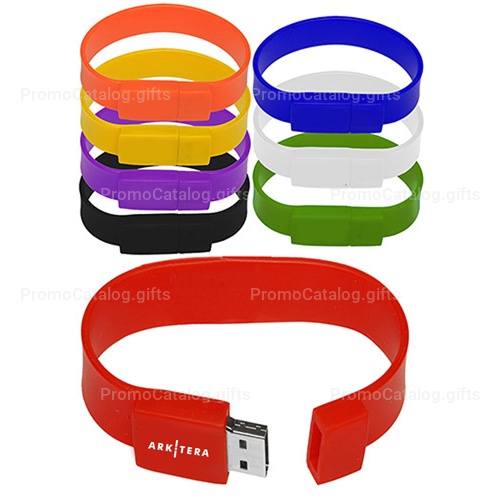 2GB Wristband USB Flash Drive