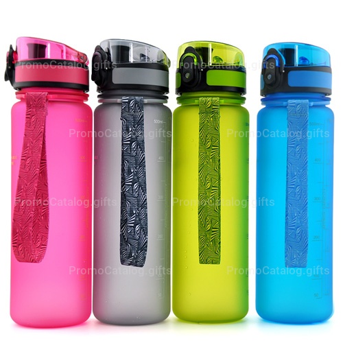 Sporty 500ML Water Bottle With Handy Strap