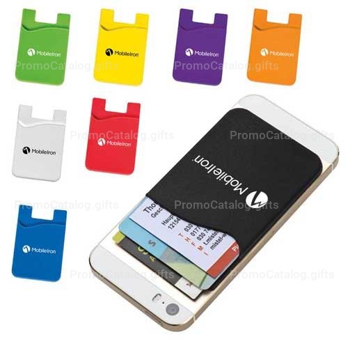 Promotional Smartphone Silicone Card Wallet